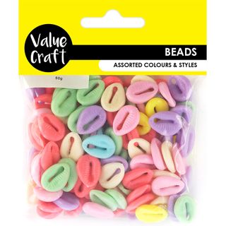 Assorted Shapes Plastic Beads