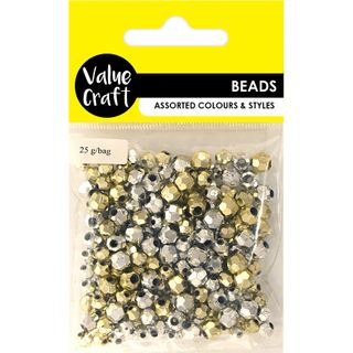 Faceted Plastic Beads