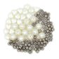 BEAD TRIPLE PEARL MIX 1M THRD 100PCS