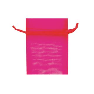 Organza Bag Mini 10X7.5cm Hot Pink 1Pc