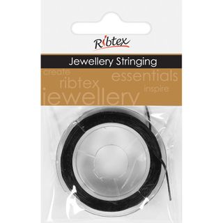 Jf Stretch Thread 0.5Mm Black 10M