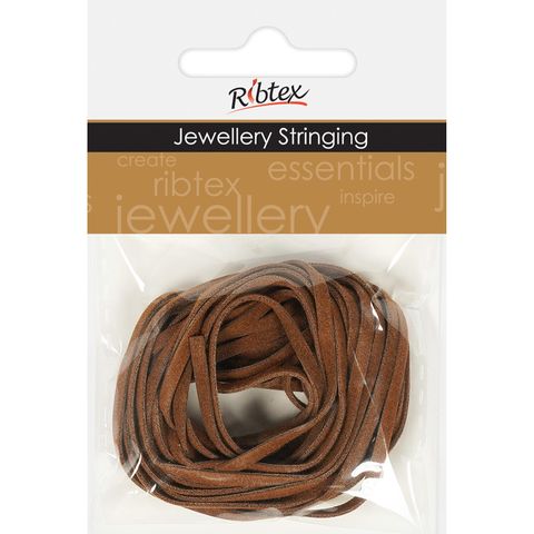 Jf Suede Thonging Dark Tan 4M