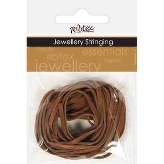 Jf Suede Thonging Dark Tan 4M