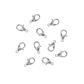 Clasp Lobster 11mm Silver 14Pcs