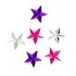 RHINESTONE STARS HP-PUR-CLR 30PCS
