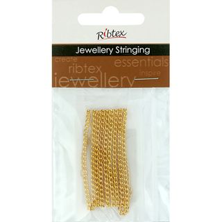 Chain Twisted Oval Link 3x2mm Gold 1m