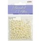 Bead Plastic Pearl 6Mm Cream 15G
