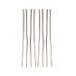 Head Pins 60mm Gold 15Pcs