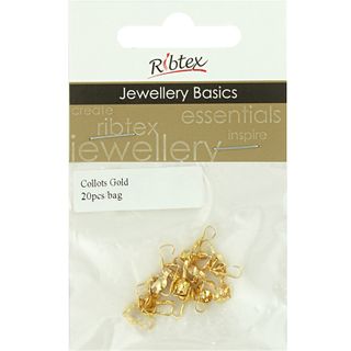 Crimpers Collot 4mm Gold 20Pcs