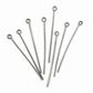 Eye Pins 35mm Antique Silver 10Pcs