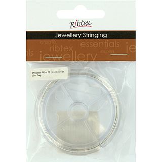 Designer Wire 20Gauge Silver 10m