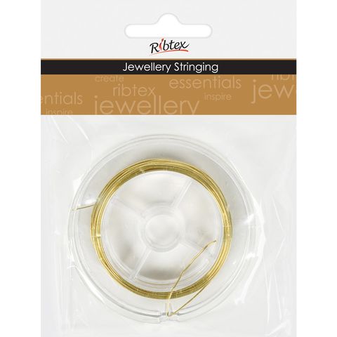 Designer Wire 20Gauge Gold 10m