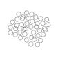 Jump Rings 7mm Antique Silver 40Pcs