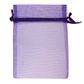Sml Organza Bag 17cm X 12.5cm Purple 5Pc