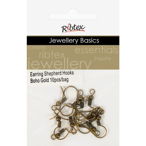 Earring Shepherd Hooks Boho 10Pcs