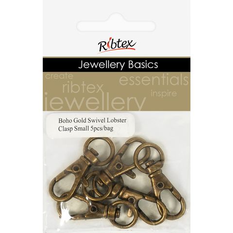 Jf Clasp Lobster Swivel 30Mm Boho 5Pc