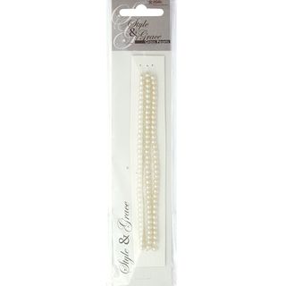 Bead Glass Pearls 4Mm Ivory 105Pcs
