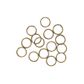 Split Rings 16mm Boho Gold 15Pcs