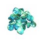 Bead Shell Flat Chunk Turquoise 20Pcs