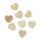 Bead Shell 14mm Heart Natural 8Pcs