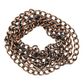JF CHAIN TWISTED OVAL LK 9X6MM COPPER 1M