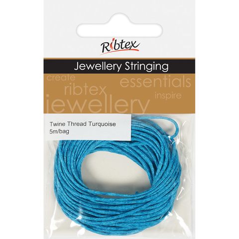Jf Twine Thread Turquoise 5M