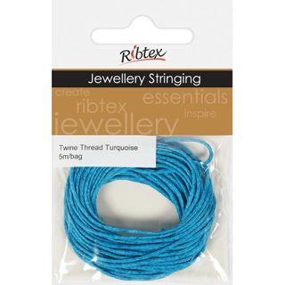 Jf Twine Thread Turquoise 5M
