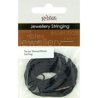 Jf Twine Thread Black 5M