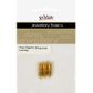 Jf Clasp Magnetic Oblong 15Mm Gold 3Sets
