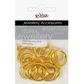 Jf Feature Plastic Rings 20Mm Gold 15Pcs