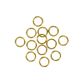 Jf Feature Plastic Rings 20Mm Gold 15Pcs