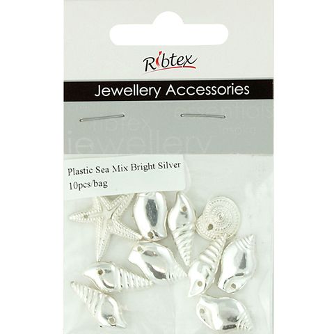 Charm - Sea Mix Silver