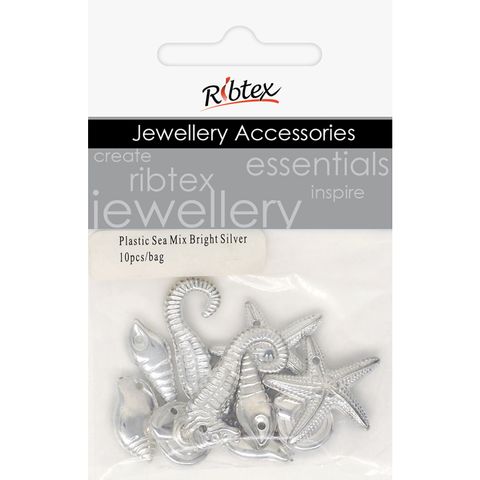 Charm - Sea Mix Silver