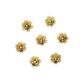 Bead Caps Adjustable Gold 12Pcs
