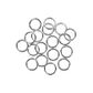 Jf Feature Plastic Rings 20Mm B-Slv 15Pc