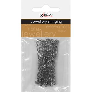 Jf Chain Str Oval Link 7X4Mm Dk Slv 1M