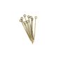 Jf Eye Pins 35Mm Boho Gold 10Pcs