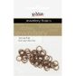 Jump Rings 7mm Dark Copper 40Pcs