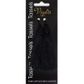 Craft Tassel Rayon Braid 11cm Black 2Pcs