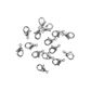 Jf Clasp Lobster 11Mm Dark Silver 14Pcs