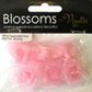 Flower Organza Mini Rose 25mm Pink 6Pcs