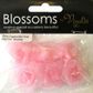 Flower Organza Mini Rose 25Mm Pink 6Pc