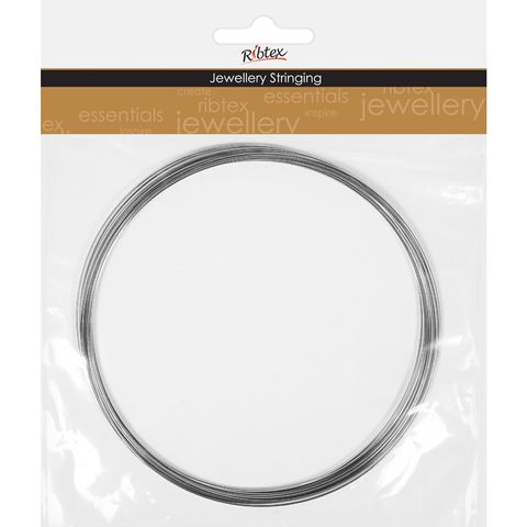 Jf Memory Neck Wire 1Mm Silver 15G