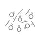 Jf Clasp Toggle Plain 13Mm Dk Slv 6 Sets