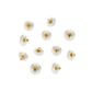 Jf Earring Comfort Studs 15Mm Gold 10Pcs