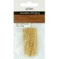 Chain Twisted Oval Link 5x3mm Gold 1m