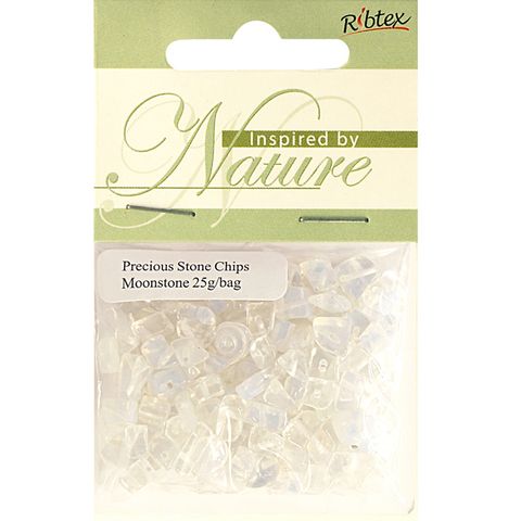 Bead Precious Stone Chips Moonstone 25G