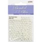 Bead Plastic Pearl 6Mm White 15G