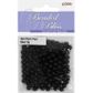 Bead Plastic Pearl 6Mm Black 15G