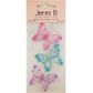 Jenni B Pvc Glitter Butterfly 3Pcs